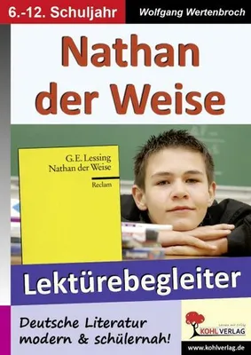 Zdjęcie produktu dla Lessing, G: Nathan der Weise - Lektürebegleiter