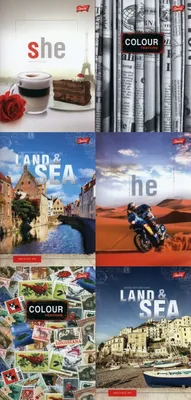 Obrázok produktu pre Zošit A5, 60 listov, rôzne vzory, pre dievčatá
