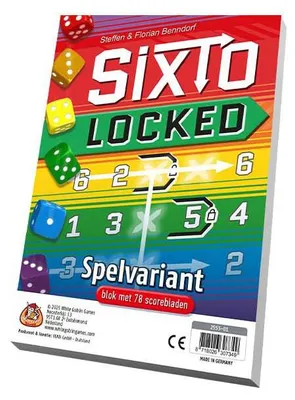 Productafbeelding van Sixto Locked - Kaartspel