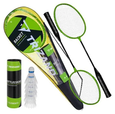 Obrázok produktu pre Trizand 27680 Badmintonová sada v puzdre, 2x raketa, 6x loptička