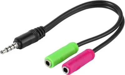 Produktbild von Kopfhörer / Headset Adapter 3,5 mm, 0,1m (45499)