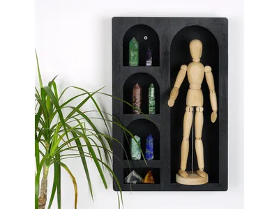 Obrázok produktu pre Skye Decor, Polica - Ketina 4 (?ierna)