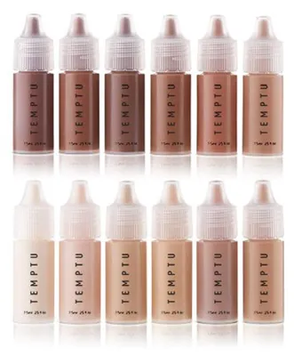 Obrázok produktu pre Sada na nanášanie make-upu airbrushom, zahŕňajúca 12 farieb