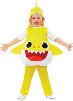 Produktbild von Baby Shark Gelbes Kostüm 1-2 Jahre