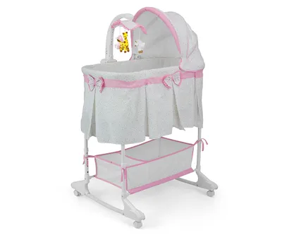 Produktbild von Milly Mally Kołyska z pilotem Simple Pink