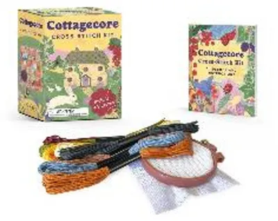 Obrázek produktu pro Cottagecore Cross-Stitch Kit
