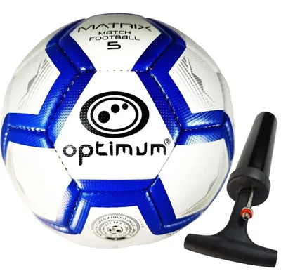 Image de Ballon de football, taille 4, avec pompe, pour entraînement et compétition