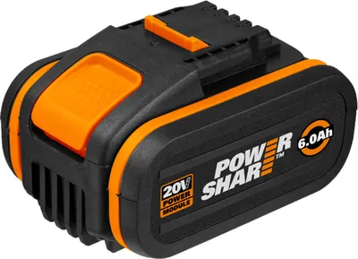 Produktbild von WORX Original WA3641 20 Volt 6.0Ah Li-ion PowerShare Ersatzakku