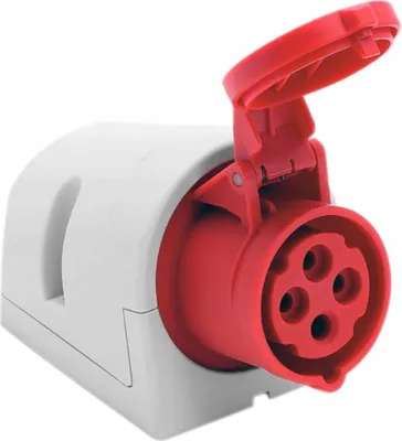 Image de Prise fixe 16A 4P 400V 6h IP44 en saillie