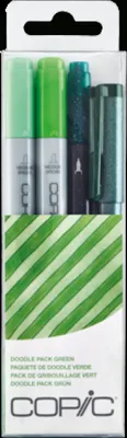 Produktbild von Copic Doodle Pack grÃ1/4n 4St