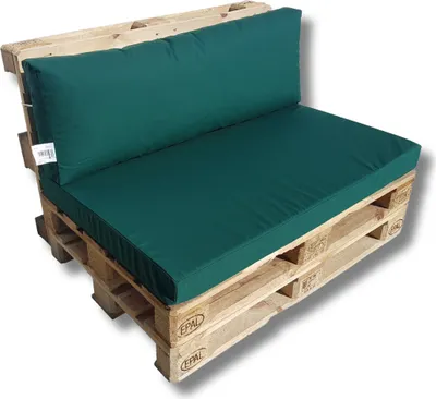 Produktbild von Palettenkissen Set mit RV Grün