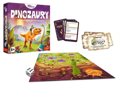 Obrázok produktu pre Vzdelávacia hra: Dinosaury – The Treflik Family Trefl 02912
