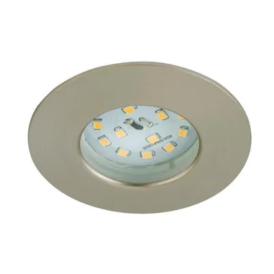 Produktbild von Briloner LED Einbauleuchte rund Matt-nickel IP44 5W Modul 400lm warmweiß 3000K