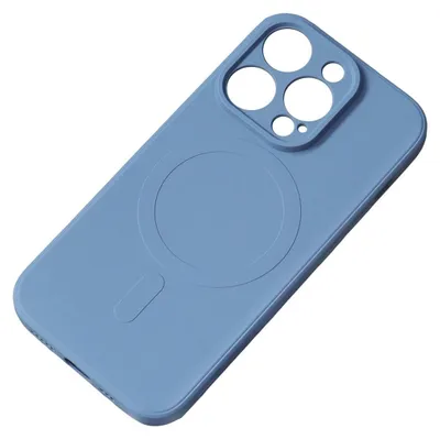 Zdjęcie produktu dla Etui Silicone Case Z Magsafe Na Samsung Galaxy S25 Edge - Niebieskie