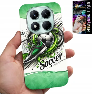 Obrázek produktu pro Pouzdro pro Xiaomi Note 14 Pro 5G - Football, Football Case + Glass