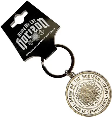 Produktbild von Bring Me The Horizon - "This Is Sempiternal" Schlüsselanhänger RO11184 (Einheitsgröße) (Weiß/Schwarz)