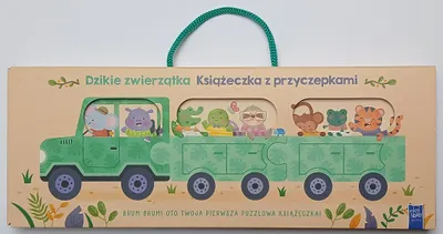 Immagine prodotto di Książeczka z przyczepkami. Dzikie zwierzątka