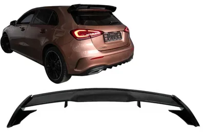 Imagen del producto de Alerón para la tapa del maletero, estilo A45, color , compatible con Mercedes Clase A (berlina) W177, modelos a partir de 2018.