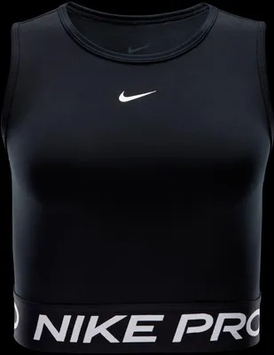 Produktbild von Nike Pro Df 365 Crop Tank Black/White Black/White M