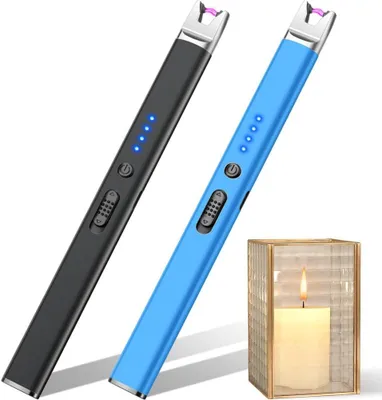 Zdjęcie produktu dla Elektryczny zapalniczka ładowana przez USB, wiatroodporna elektryczna zapalniczka do świec, zapalniczka plazmowa do podpalania świec