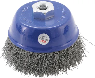 Imagen del producto de Cepillo de alambre tipo taza, BGS technic, 428 mm, 428 g