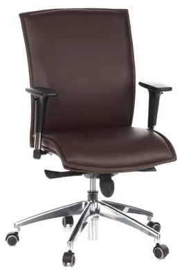 Produktbild von hjh OFFICE Luxus Chefsessel MURANO 10 Ergonomischer Bürostuhl mit Armlehnen (höhenverstellbar) Leder Drehstuhl für Büro, Zuhause