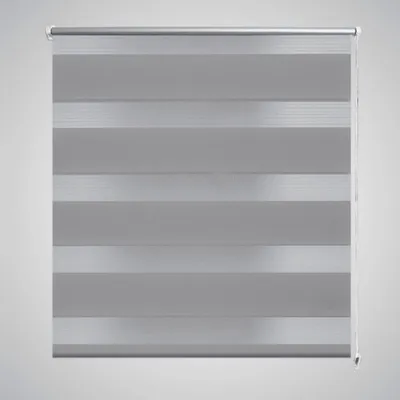 Image de Store double style élégant 50 x 100 cm gris DE70347