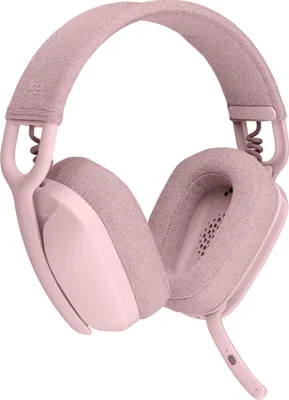Image de Logitech Zone Vibe 100 - Casque - circum-aural - Bluetooth - sans fil - rose