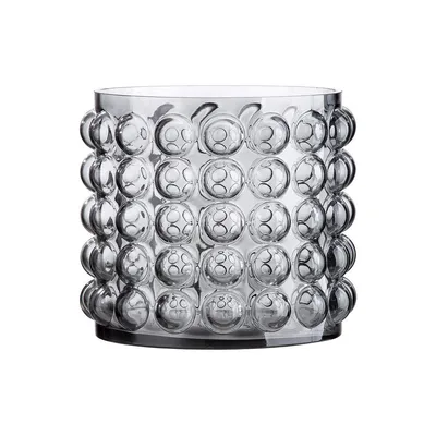 Produktbild von Gilde Vase, "Smoky", Glas, grau, VE 1, H. 17 cm, D. 19 cm 44602 4063387446027