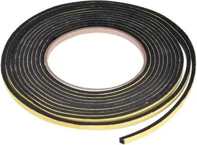 Produktbild von Klebeschaum-Dichtungsbandstreifen für Fenstertürisolierung, 5 mm breit, 3 mm dick, 4 m lang