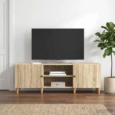 Obrázek produktu pro vidaXL TV skříňka Sonoma dub 150 x 31 x 50 cm dřevotřísková deska