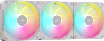 Image de CORSAIR Lüfter 120*120*25 LX120 RGB iCUE Link White Triple