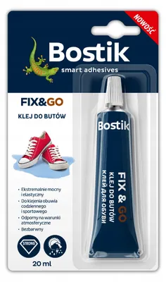 Produktbild von Polyurethan-Schuhkleber 20 ml, farbloser Klebstoff für Schuhe und Kunststoffe, wasserbeständig