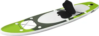 Obrázek produktu pro sada SUP prken vidaXL Nafukovací zelená 330x76x10 cm