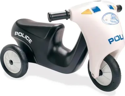 Obrázok produktu pre Dantoy Scooter Policajné gumové kolesá