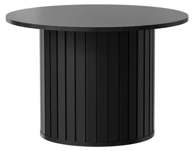 Produktbild von Masseno Esstisch THIRA 70 cm x 70 cm Rund Tisch für Wohnzimmer, Küche, Schwarz