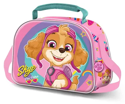 Imagen del producto de Bolsa de almuerzo tridimensional de Paw Patrol, ideal para celebrar un cumpleaños