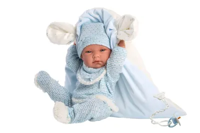 Produktbild von M. Llorens Jungen Babypuppe , 40 cm anatomisch korrekt