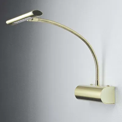 Obrázek produktu pro Trio Leuchten - Moderní nástěnné svítidlo Art Deco matně zlaté I Mosaz včetně LED - Stmívač I Stmívatelný I Obývací pokoj I Ložnice - Ocelový podlouhlý - I (nevyměnitelný) LED