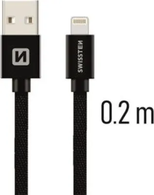 Image de USB kaabel Swissten USB-A - Lightning, 0.2m