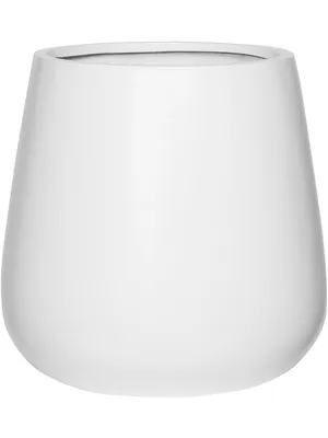 Produktbild von Keramiktöpfe – Pax M Pottery Pots – Ø 44 cm x H 46 cm – Für drinnen und draußen – Mattweiß