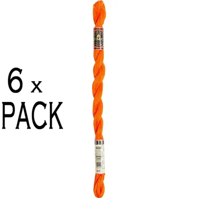 Obrázek produktu pro 6x DMC korálková příze tloušťky 8, 25 m, 115AR/8-947, VPE
