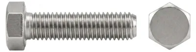 Produktbild von DIN 933/ISO 4017 Sechskantschraube VG M20x100 Stahl 10.9 blank 25 Stk