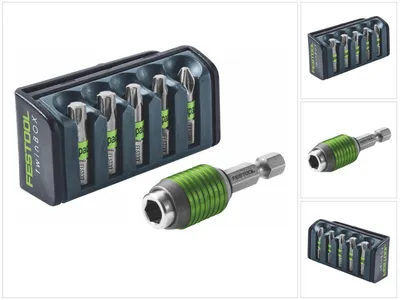 Obrázok produktu pre Festool BT-IMP SORT3 sada kaziet s bitmi 6 ks ( 204383 ) odolná proti nárazu 25 mm pre akumulátorový rázový uťahovač TID 18