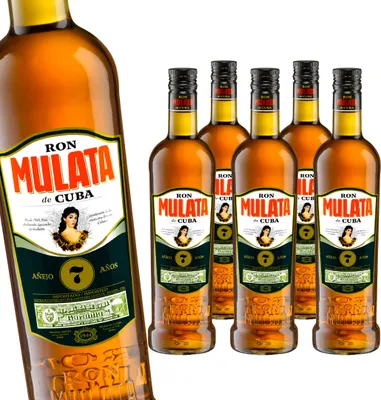 Produktbild von Ron Mulata Añejo 7 Años SIX PACK