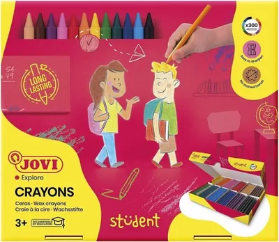 Obrázek produktu pro Jovi 929, 300 kusů, Vícebarevný, Vícebarevný, Kulatý, Špičaté, Plast, Vosk