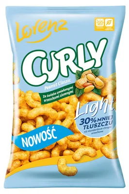 Image de Chips de maïs Curly Light 100 g