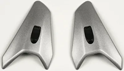 Image de ARAI TD3 Duct Front Set Silver