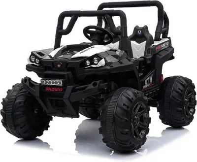 Produktbild von Kinderfahrzeug - Elektro Auto "Buggy 688" - 12V7AH Akku,2 Motoren- 2,4Ghz, MP3 + Ledersitz-Weiss