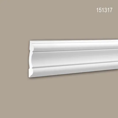 Produktbild von PROFHOME 151317 Wand- und Friesleiste Stuckleiste Zierleiste Wandleiste 2 m